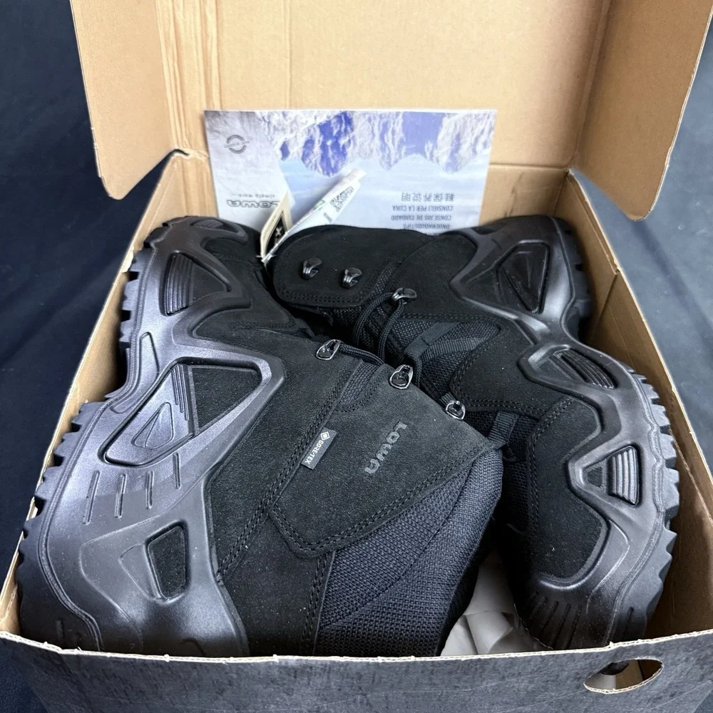Lowa Zephyr GTX MID TF Boots Men's 14 310537 Black Military Tactical Outdoor